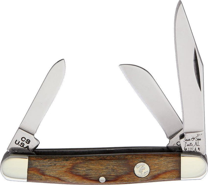 Bear & Son Stockman Walnut 1095HC - Knives.mx