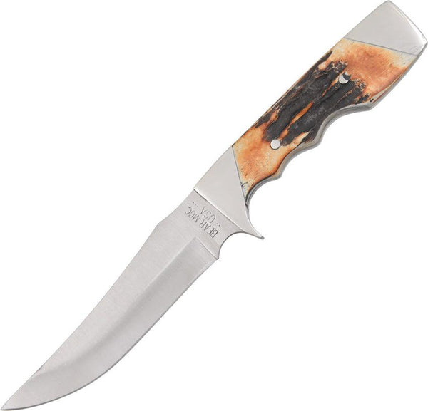 Bear & Son Upswept Skinner Genuine India Stag Bone - Knives.mx