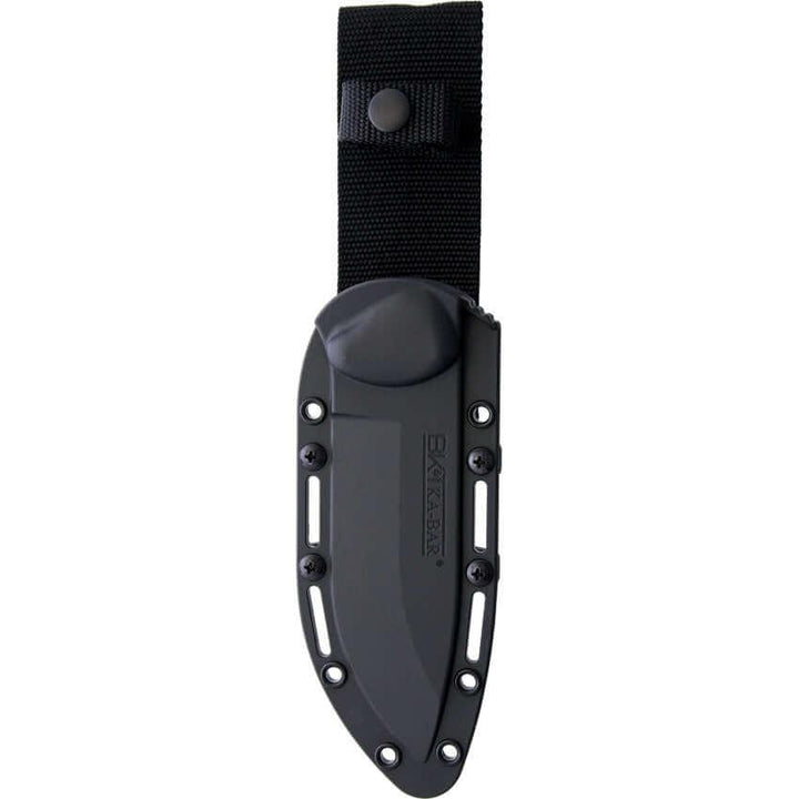 Becker Campanion Black Powder Coated Drop Point 1095HC (GRN Sheath) - Knives.mx