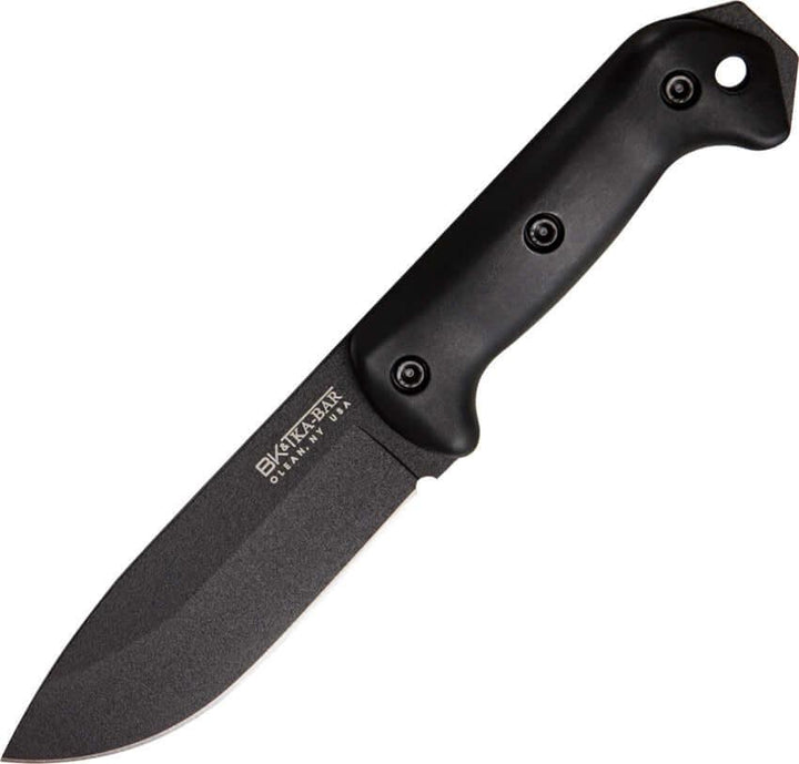 Becker Campanion Black Powder Coated Drop Point 1095HC (Nylon Sheath) - Knives.mx