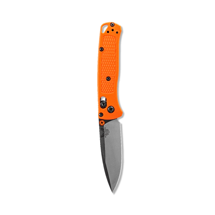 Benchmade 533 Mini Bugout Orange Grivory Satin CPM-S30V - Knives.mx