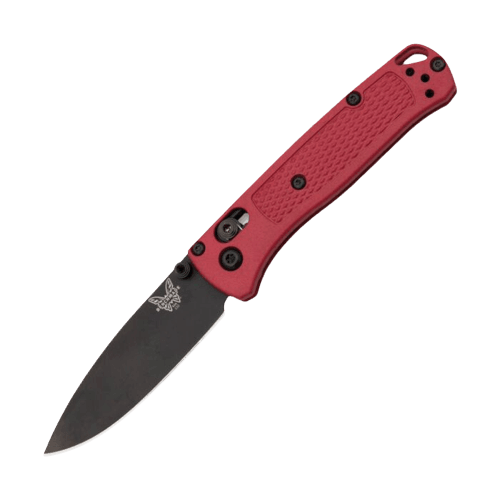 Benchmade 533BK-1 Mini Bugout Red Grivory Black CPM-S30V - Knives.mx