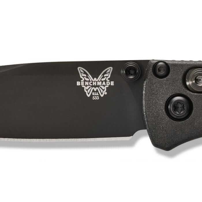 Benchmade 533BK-2 Mini Bugout Black Cerakote CPM-S30V - Knives.mx