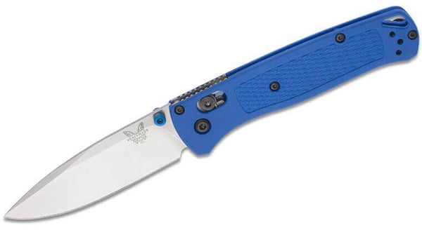 Benchmade 535 Bugout Blue Grivory Satin CPM-S30V - Knives.mx