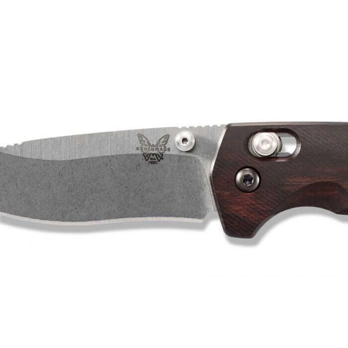 Benchmade North Fork Dymondwood Satin CPM-S30V - Knives.mx