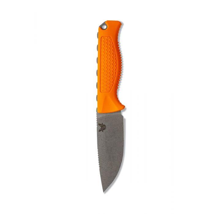 Benchmade Steep Country Fixed Blade Orange Santoprene CPM-S30V - Knives.mx