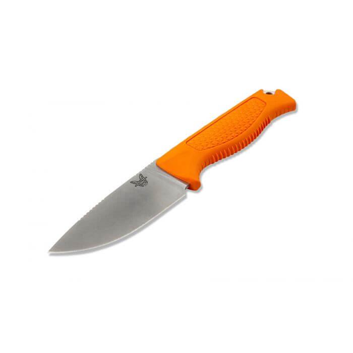 Benchmade Steep Country Fixed Blade Orange Santoprene CPM-S30V - Knives.mx