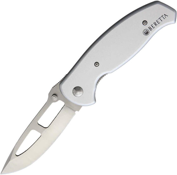 Beretta Airlight 3 Linerlock Silver Aluminum - Knives.mx