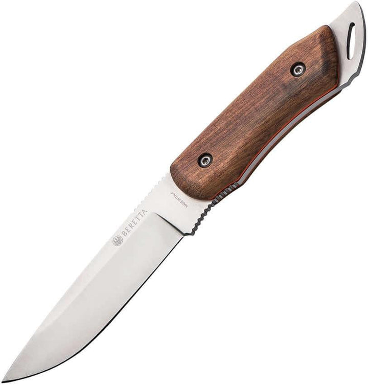 Beretta Roan Fixed Blade Walnut Satin 440 Stainless - Knives.mx