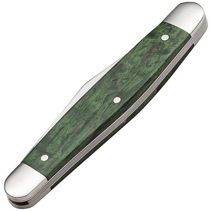 Boker Anniversary Stockman Green curly Birch - Knives.mx