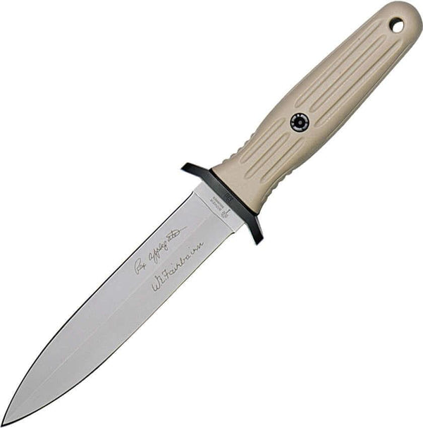 Boker Applegate-Fairbairn Combat Tan Delrin 440C - Knives.mx