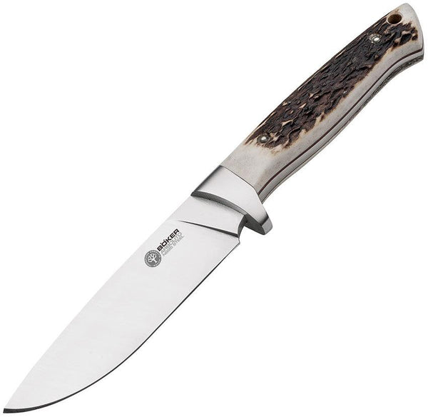 Boker Arbolito Hunter Stag Satin N695 - Knives.mx