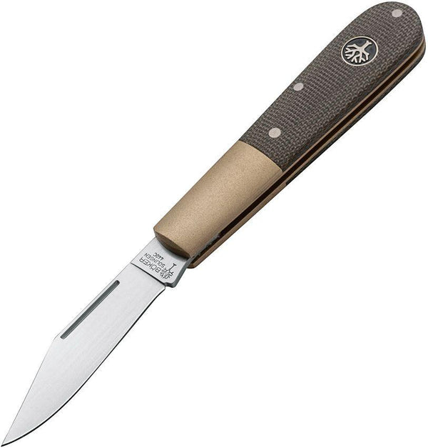 Boker Barlow Expedition Brown Micarta Satin 440C - Knives.mx