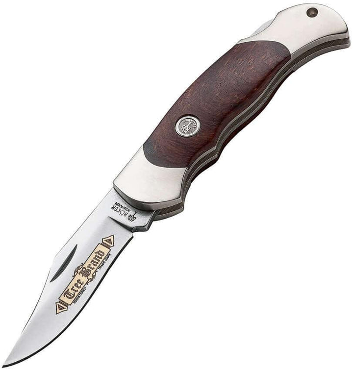 Boker Boy Scout Classic Lockback Ironwood Bohler N690 - Knives.mx