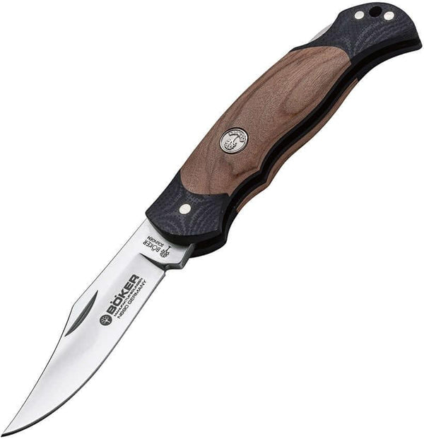 Boker Boy Scout G10 w Brown Smooth Olive Wood - Knives.mx