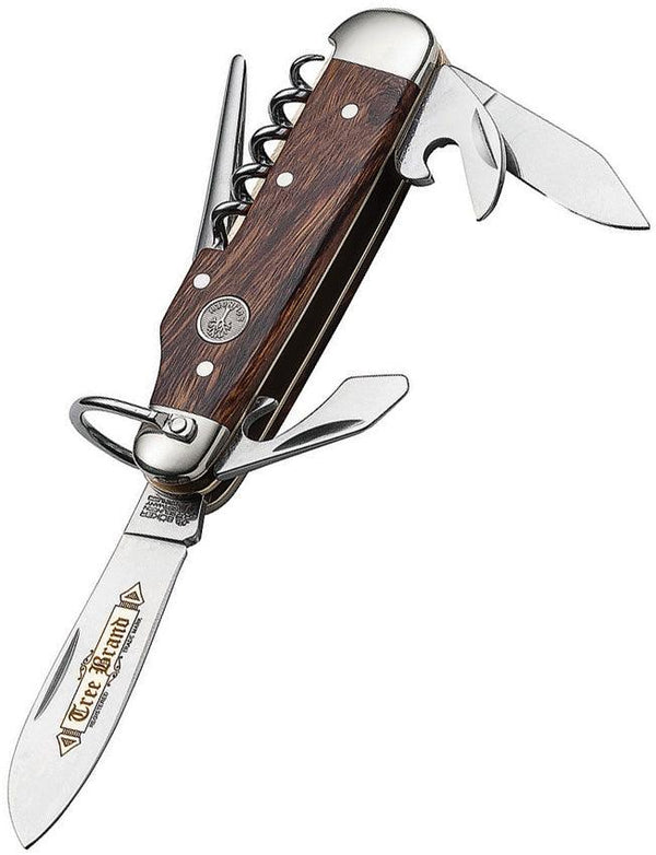 Boker Camp Knife Classic Gold Ironwood Satin 4034 Stainless - Knives.mx