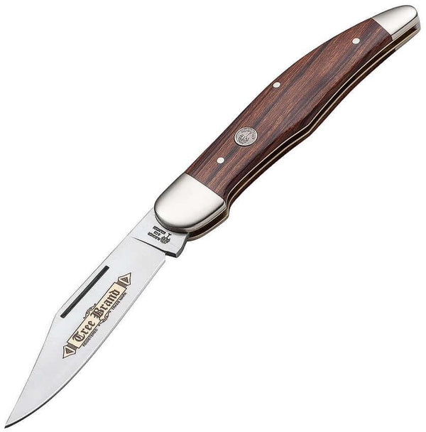 Boker Classic Gold Hunters Knife Ironwood 440C - Knives.mx