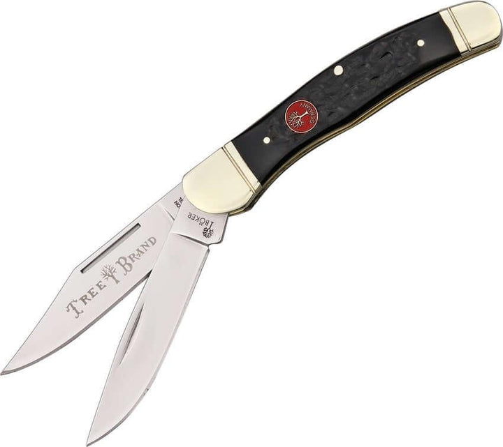 Boker Copperhead Black Jigged Bone Red Shield Series - Knives.mx