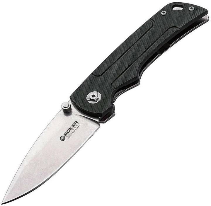 Boker Gulo EDC Framelock Black G10 SW Bohler N690 - Knives.mx