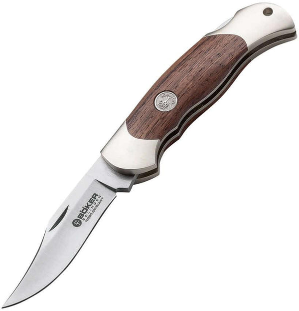 Boker Junior Scout Lockback Rosewood Bohler N690 - Knives.mx