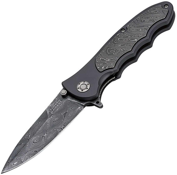 Boker Leopard Linerlock Black - Knives.mx