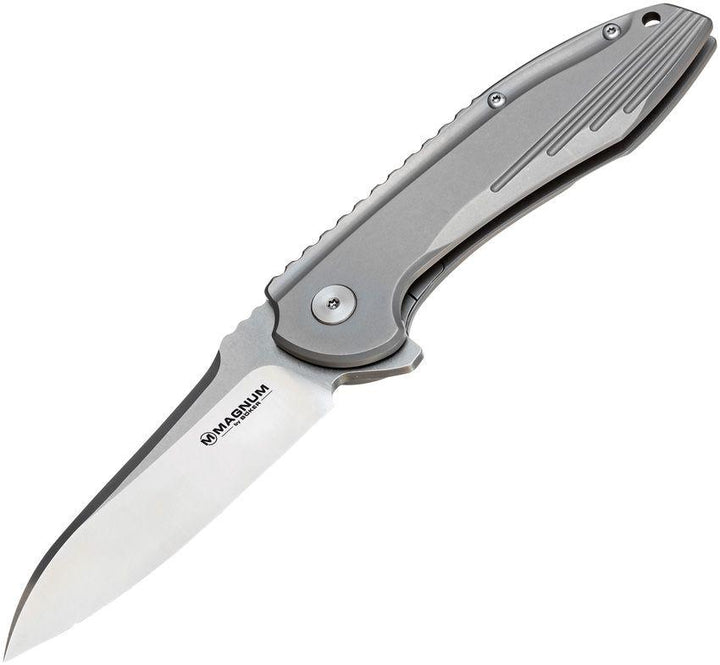 Boker Magnum Quantum Framelock SW Satin 440A - Knives.mx