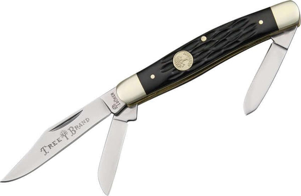 Boker Medium Stockman Black Bone - Knives.mx