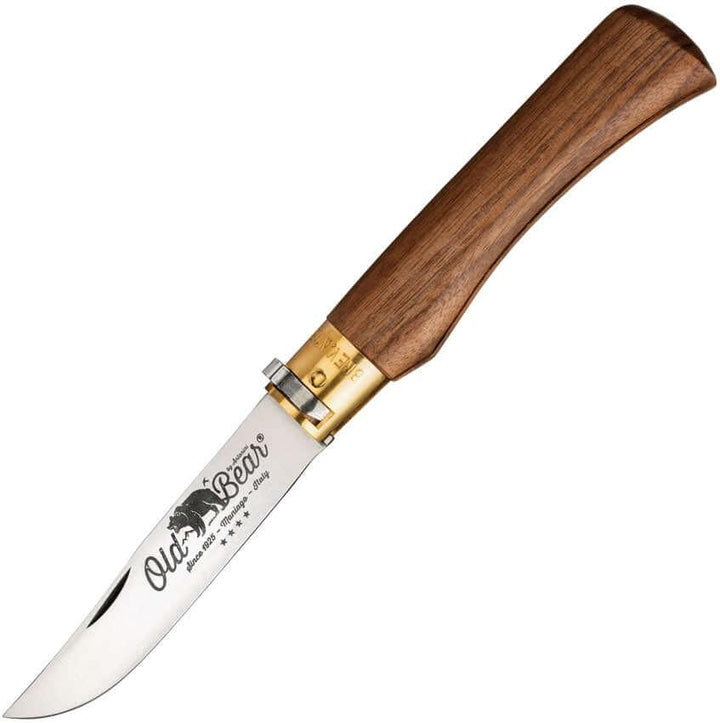 Boker Old Bear Folder Bocote wood Satin Stainless Blade - Knives.mx