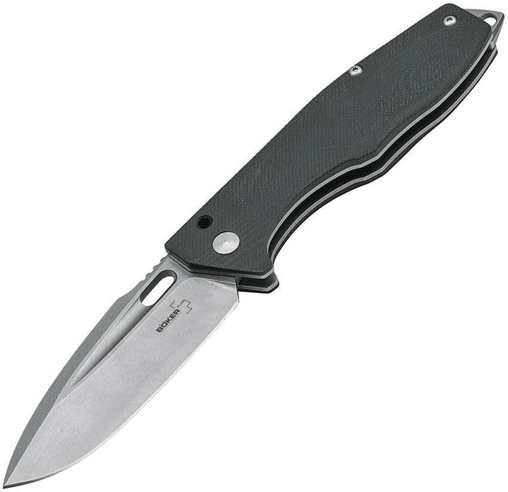 Boker Plus Caracal 42 Slipjoint Black G10 Stonewash D2 - Knives.mx