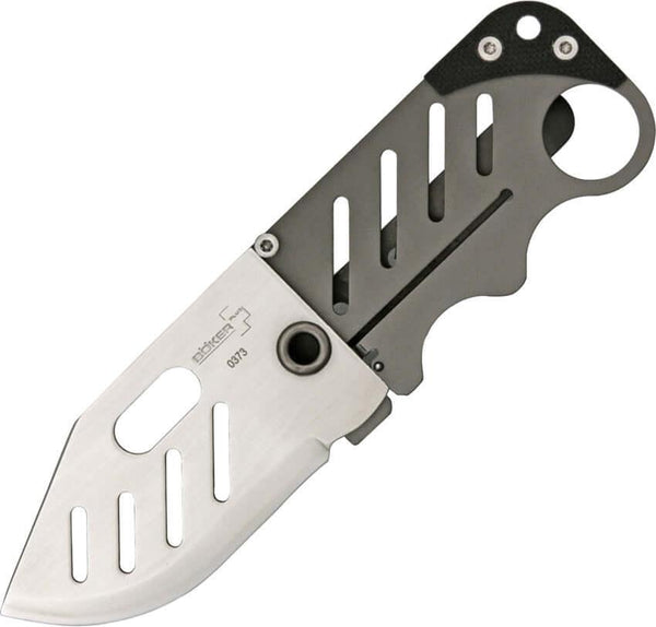 Boker Plus Credit Card Knife Gray 440C - Knives.mx