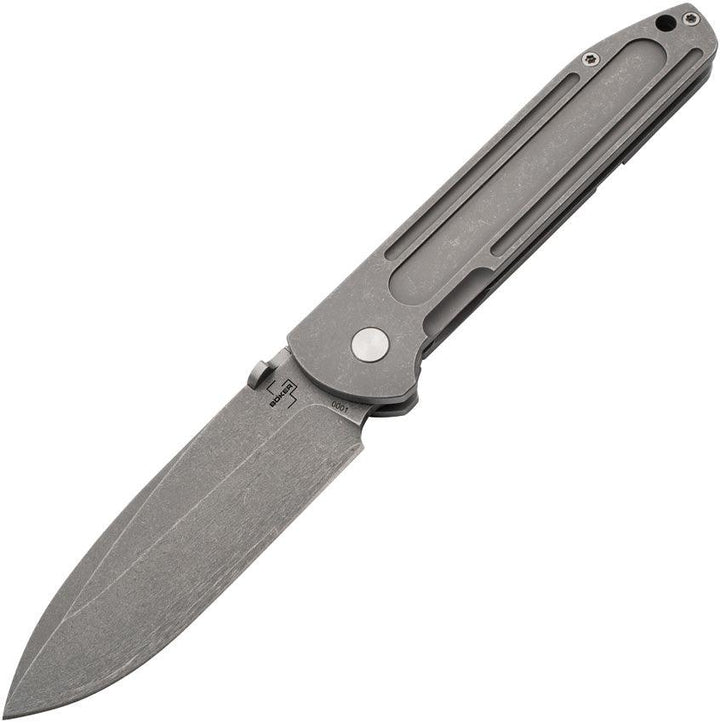 Boker Plus Evade Framelock Stonewash D2 - Knives.mx