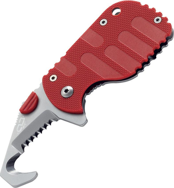 Boker Plus Rescom Framelock Red Nylon AUS-8 - Knives.mx