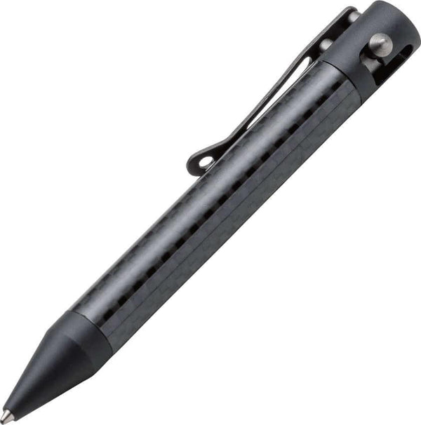 Boker Plus Tactical Pen Carbon Fiber w Titanium - Knives.mx