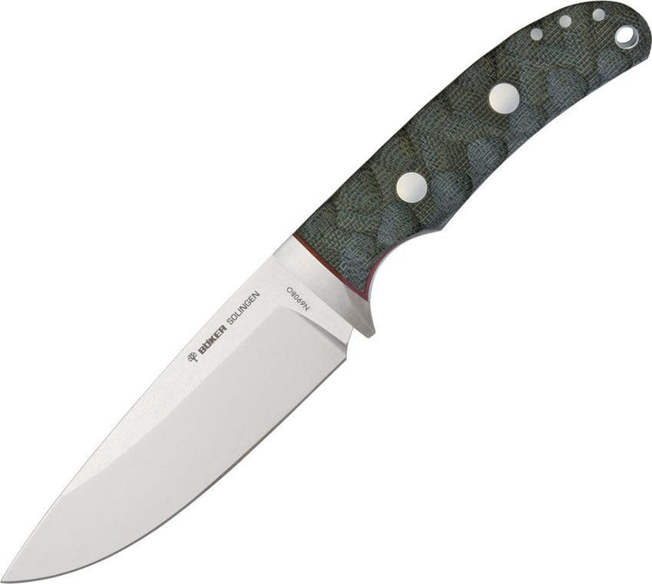 Boker Savannah Green Micarta Bohler N690 - Knives.mx