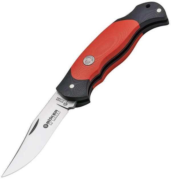 Boker Scout Lockback Black & Orange D2 - Knives.mx