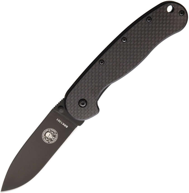 BRK ESEE Avispa Framelock Carbon Fiber Black D2 - Knives.mx