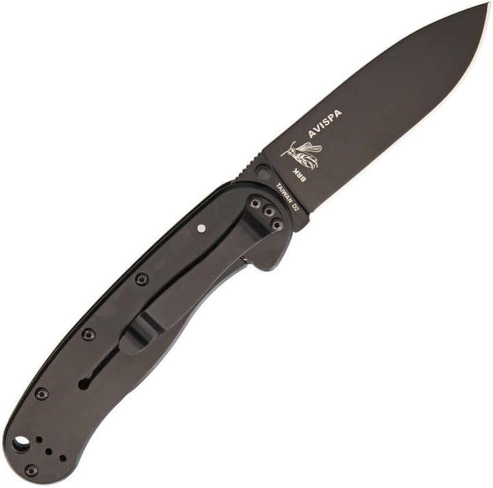 BRK ESEE Avispa Framelock Carbon Fiber Black D2 - Knives.mx