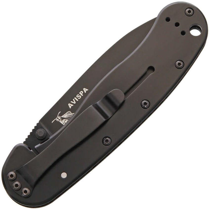 BRK ESEE Avispa Framelock Carbon Fiber Black D2 - Knives.mx