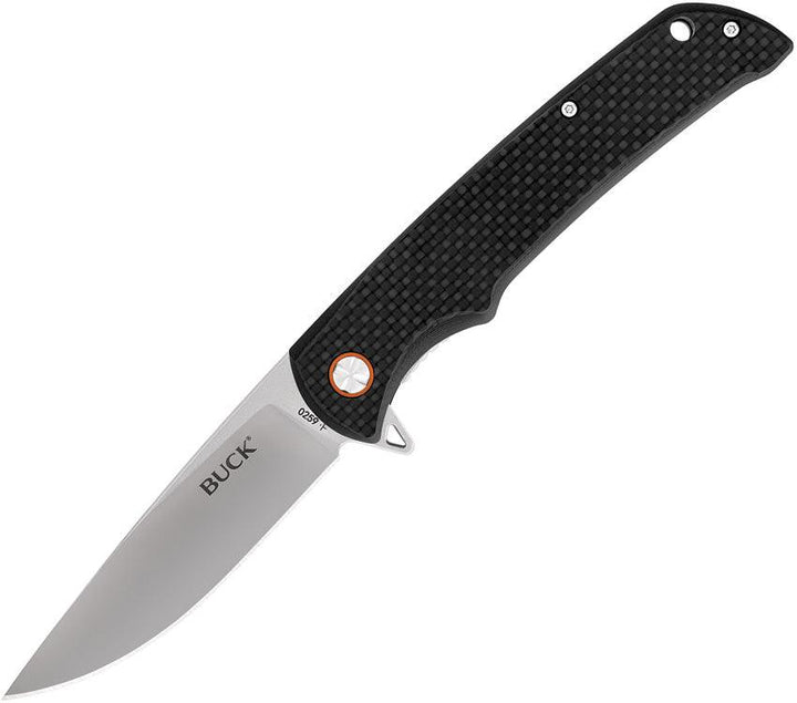 Buck Haxby Linerlock Carbon Fiber Satin 7Cr17MoV - Knives.mx