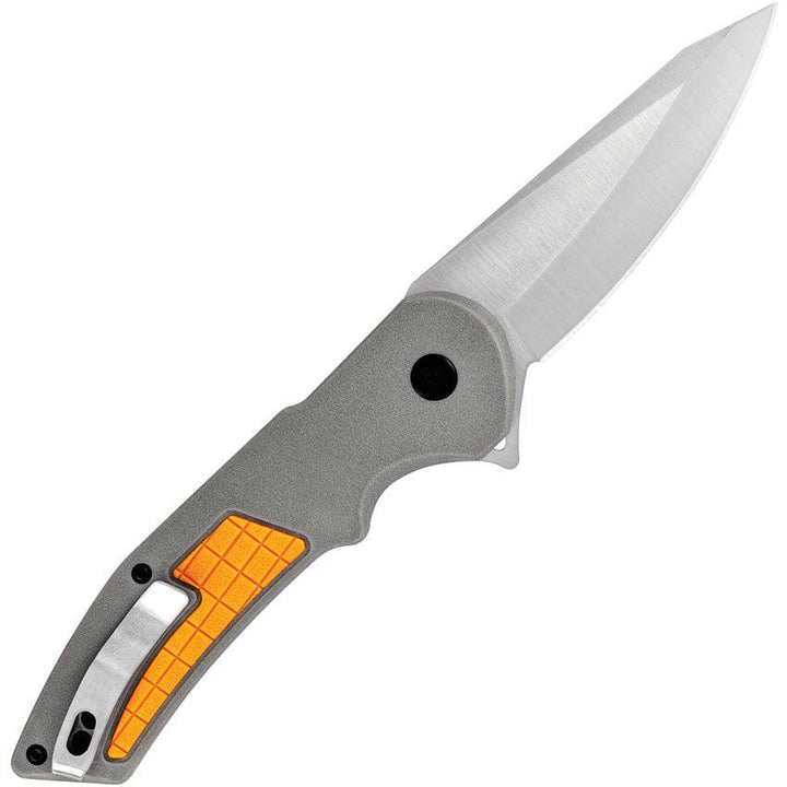 Buck Hexam SUR Lock Gray & Orange Polypropylene A/O Satin 7Cr17MoV - Knives.mx