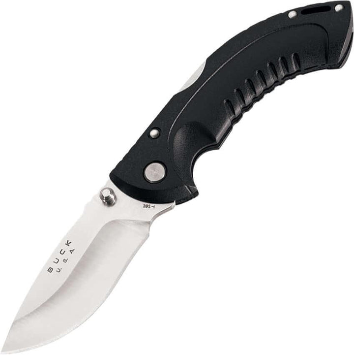 Buck Omni Hunter Lockback Black Thermoplastic 420HC - Knives.mx