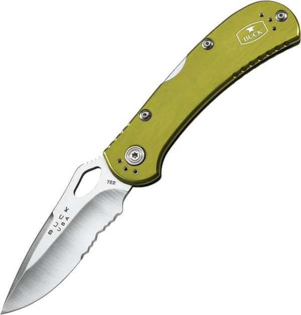 Buck SpitFire Lockback Green - Knives.mx