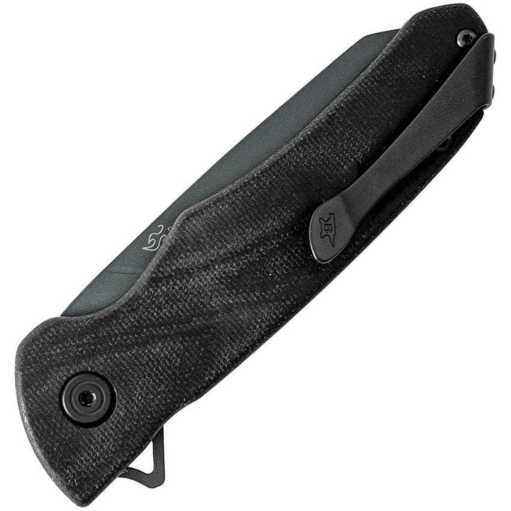 Buck Sprint Ops Linerlock Micarta Black Canvas Micarta Cerakote CPM S30V - Knives.mx