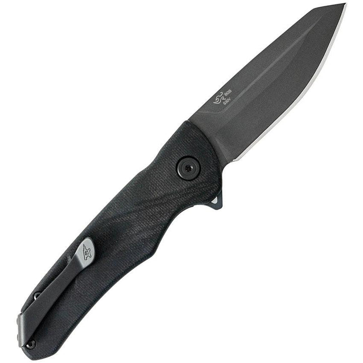 Buck Sprint Ops Linerlock Micarta Black Canvas Micarta Cerakote CPM S30V - Knives.mx