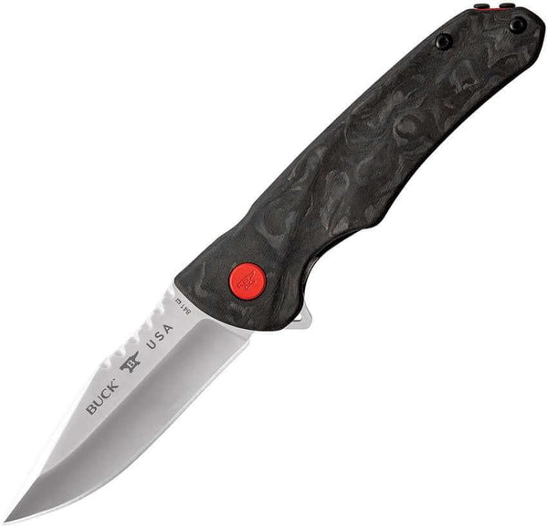 Buck Sprint Pro Linerlock Marble CF - Knives.mx