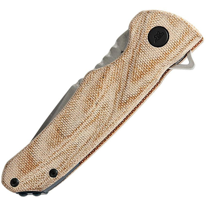 Buck Sprint Pro Linerlock Natural Micarta Satin CPM S30V - Knives.mx