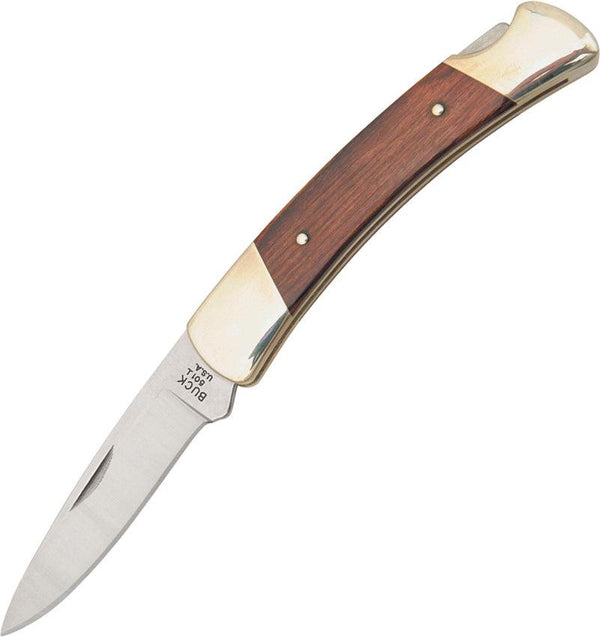 Buck Squire Lockback Rosewood Satin 420HC - Knives.mx