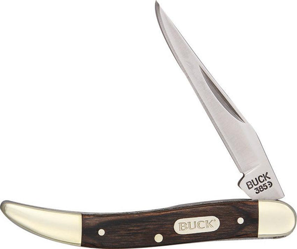 Buck Toothpick Brown Wood 420HC - Knives.mx