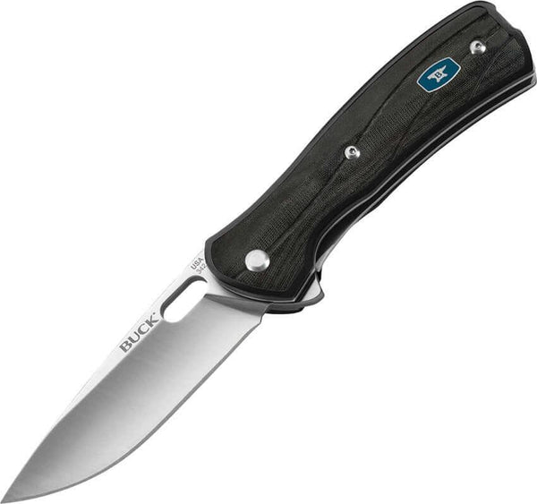 Buck Vantage Pro Linerlock CNC Machined Black G10 S30V - Knives.mx