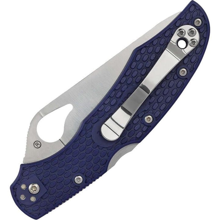 Byrd Cara Cara 2 Lockback Blue FRN Satin Plain 8Cr13MoV - Knives.mx